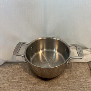 All-Clad Metalcrafters Stainless Steel 0.5 qt. Mini Cocotte Saucepan No LID